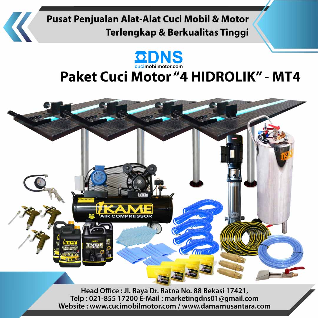 Paket Cuci Motor 4 HIDROLIK – MT4