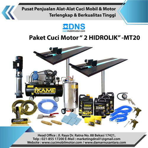 Paket Cuci Motor 2 HIDROLIK – MT20